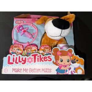 Little Tikes Lilly Tikes Plush Dog Make Me Better Mitts Comfort Toy New